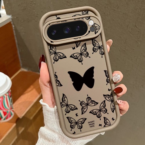 Hülle Für Google Pixel 9 Pro XL 8 Pro 8A Soft TPU Butterfly Phone Case Cover - Imagen 13 de 28