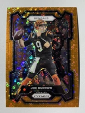 2023 Panini Prizm Joe Burrow Orange Disco Prizm COLOR MATCH #57