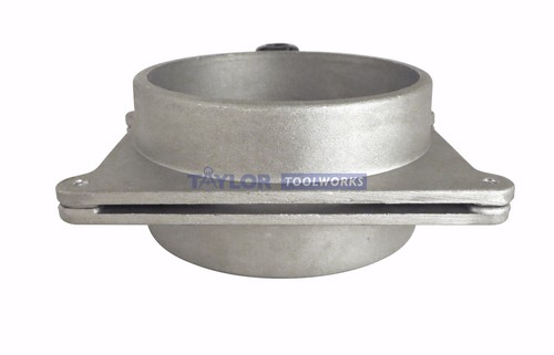 Válvula de corte de puerta de explosión de aluminio fundido de 3" autolimpiable para colector de polvo ABG3 - Imagen 2 de 2
