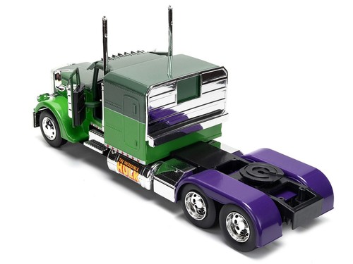 1992 PETERBILT 379 TRUCK TWO-TONE GREEN "THE HULK" DIECAST MODEL BY JADA 35179 - 第 5/10 張圖片
