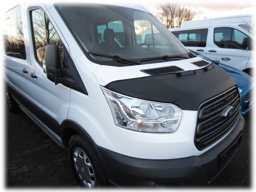 CAR HOOD BRA fit for Ford Transit since 2014 BONNET NOSE FRONT END MASK - Imagen 2 de 5