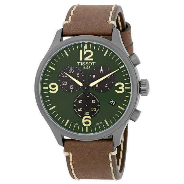 Tissot Chrono XL Green Men's Watch - T116.617.36.097.00 for sale online |  eBay