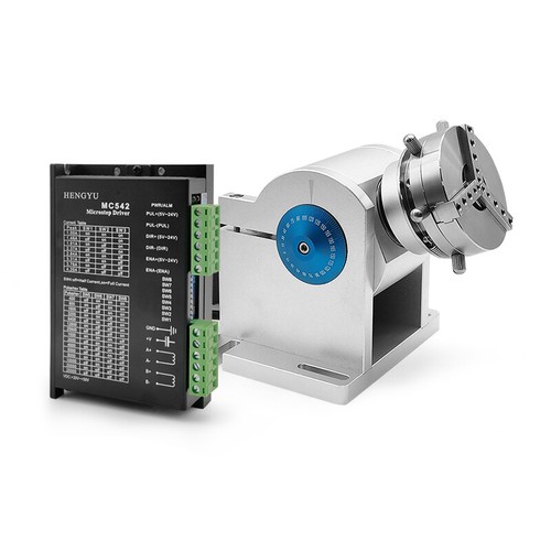 Fiber Laser Gold Engraving Machine for Ring Jewelry Rotary Axis Adjustment - Picture 12 of 14