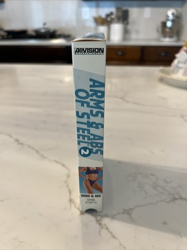 Leisa Hart VHS Lot of 2 (Arms & Abs Of Steel, Thighs Of Steel) - Picture 11 of 12