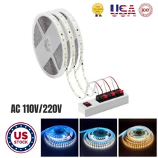 No Power Supply Needed LED Strip Lights 120leds/m 110V Flexible LED Tape