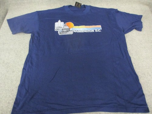 Vintage 80s Washington DC Tourist Novelty Travel T