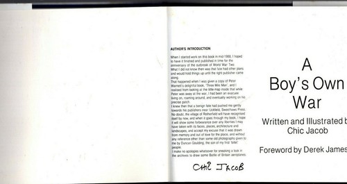 A BOY'S OWN WAR Chic Jacob ILLUSTRATED WW2 LONDON CHILD EVACUEE HUMOUR HCDJ 1st - Picture 3 of 5