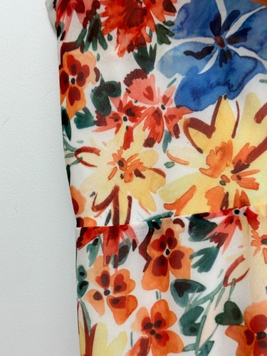 TALULAH Merengue Midi Dress Tropicana Floral Size 6 AU RRP 320 WITH DEFECTS - Picture 6 of 7