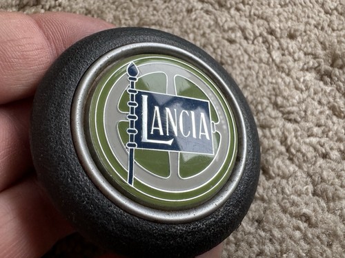 Horn Button fits Lancia Vintage MOMO RAID SPARCO OMP NRG Steering OEM Rare - Picture 2 of 7