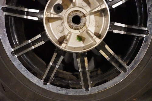 Impeller 16" Black OEM Rear Wheel Tire 09-24 Harley Touring FLHT FLHX FLHR FLTR - Picture 7 of 8