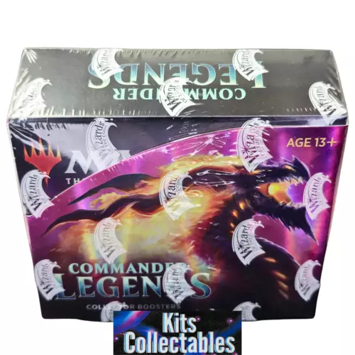 MTG - Commander Legends - Collector Booster Box English - New Sealed 12 Packs