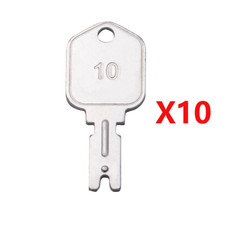 10X Equipment Key For Clark Daewoo Hyster Yale JLG Forklift Equipment 1430 Key
