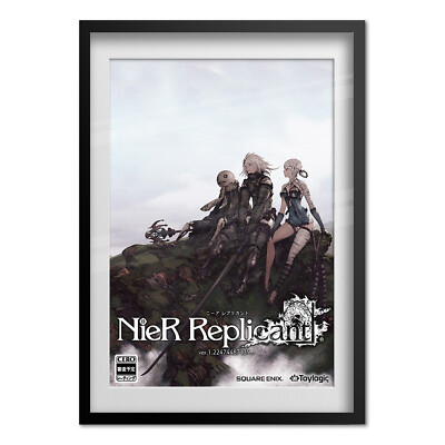 NieR Replicant ver.1.22474487139 Game Poster - Official Box Art