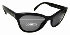 SFx Replacement Sunglass Lenses fits Prada SPR21S - 56mm Wide