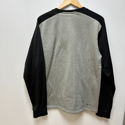 Adidas Sudadera Para Hombre Gris Equipo Crew Polar Bolsillos Talla XS--4XL Béisbol ¡NUEVA! - Imagen 7 de 18