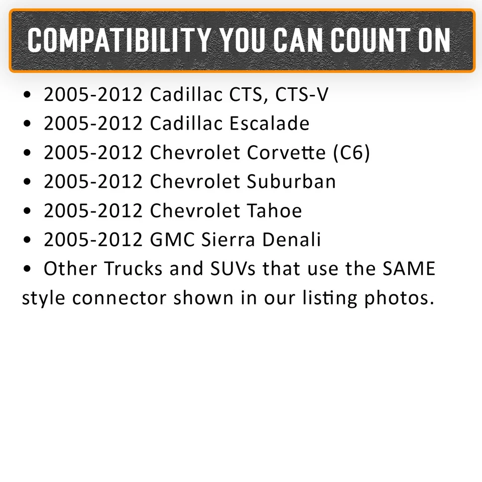 GM Z55 AutoRide Shock & Ride Height Bypass Kit 2005-2013 GMC Chevrolet Cadillac - Image 2 of 4