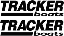 TRACKER Boats Outdoor Sporting Fishing Boating Vinyl Die-Cut Decals
