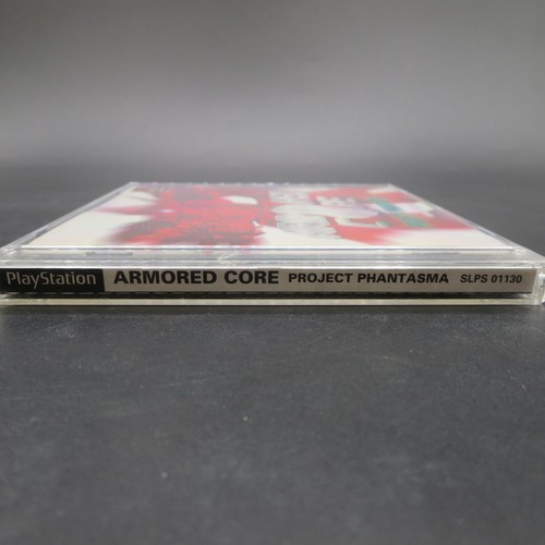 Armored Core Project Phantasma PS1 with Spine Card PlayStation 1 Japanese NTSC-J - Picture 9 of 10