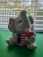 VTG 1993 Coca Cola Collectible Stuffed Elephant Coke Bottle Bathing Suit W/buoy