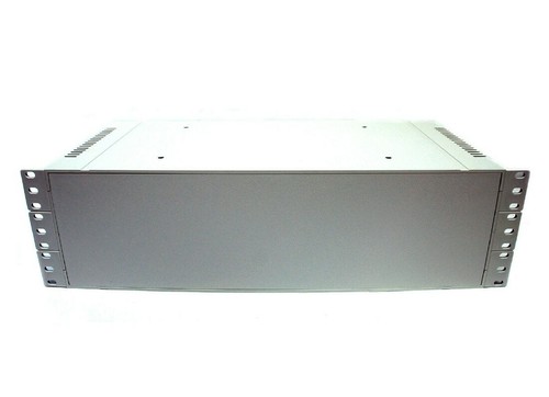3U 19 inch plastic rack mount radio stereo amplifier enclosure kit cabinet 19" - Picture 2 of 3