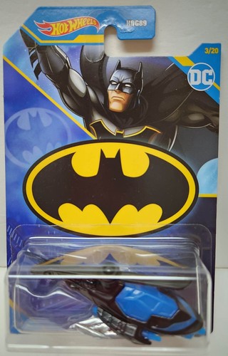 Hot Wheels DC Lot of 5, Batmobile Batman, Batcopter, Robin Audacious NEW on Card - Picture 7 of 10