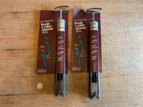 Paint Brush & Roller Cleaner Tool EZ Paintr NOS Vintage Lot Of 2 1983 USA - Picture 13 of 24