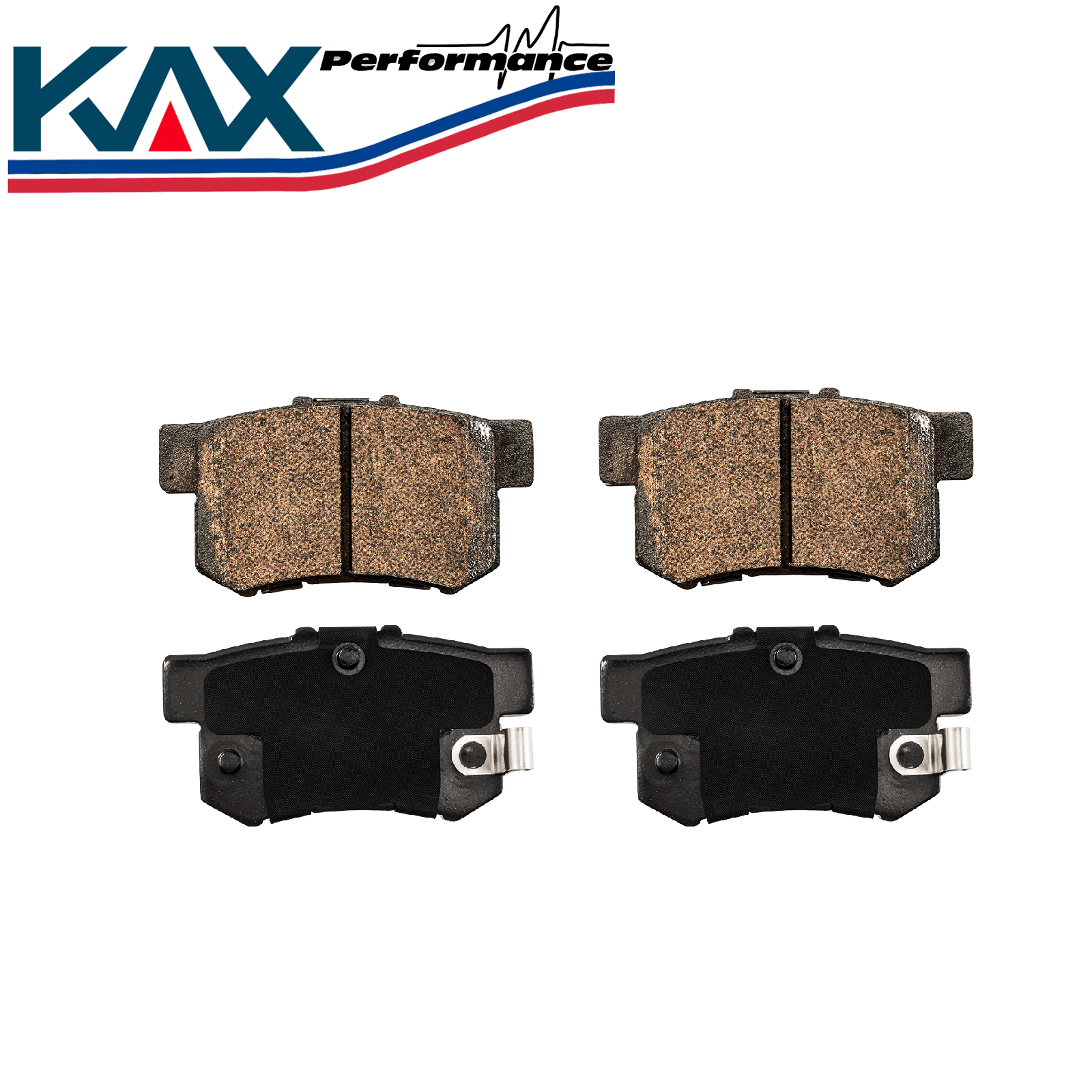 Rear Ceramic Brake Pad Fit for Honda Civic Accord CRZ Acura ILX TSX