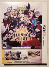 Alliance Alive Launch Edition 3DS CIB ALL INSERTS VERY CLEAN mostly sealed
