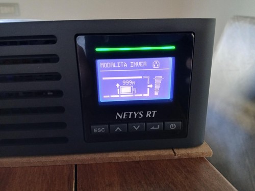 GRUPPO di CONTINUITà - NETYS RT4 UPS 1,1 KVA 230V NRT4-U010B - Afbeelding 2 van 7