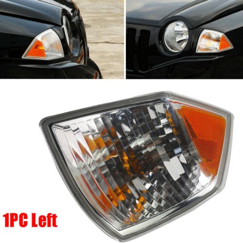 For 2007-2010 Jeep Compass Parking Turn Signal Light Front Left Side Corner Lamp - Afbeelding 1 van 7