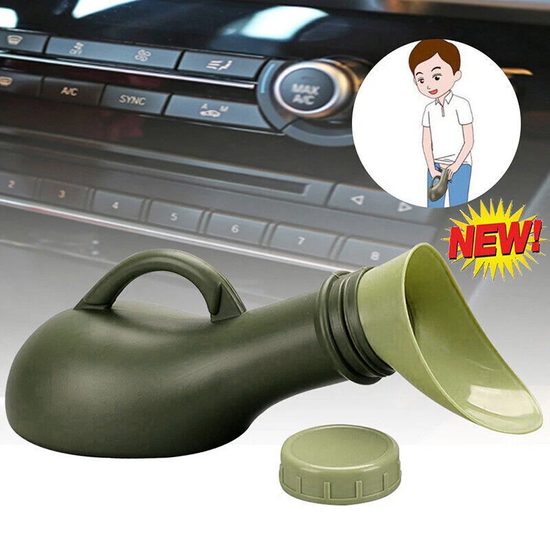 Male Female Urinal Travel Camping Car Toilet Pee Bottle Emergency Kit Portable - image 3 of 4