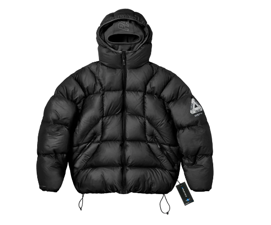 Palace Skateboards Pertex Frost Balaclava Puffa Black XL Palace Skateboards Pertex Frost Balaclava Puffa Black XL