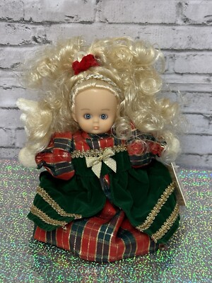 Bean Angel Collectibles CHRISTMAS LOVE 12 IN Doll Vintage 2000 Bean Bag with Tag