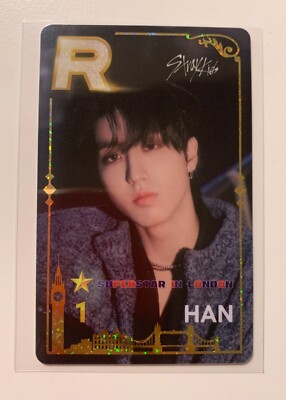 Straykids SKZ SuperStar LONDON Official PVC Photocard HYUNJIN