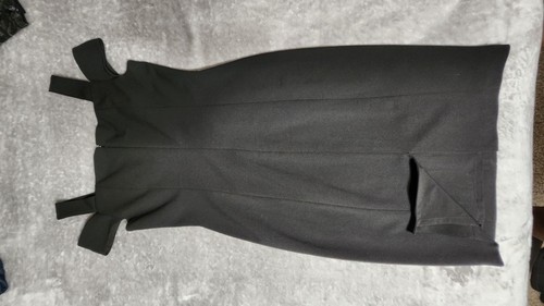 Eliza J Black Dress Women’s Size 6 Open Cold Shoulder Cocktail LBD - Picture 15 of 21