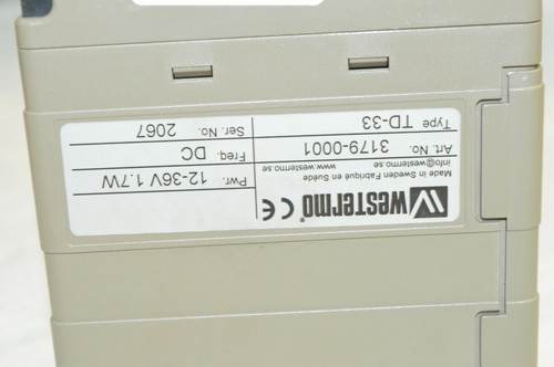 WESTERMO TD-33 Industriemodem Art. No. 3179-0001 (AB651N) - Bild 2 von 3