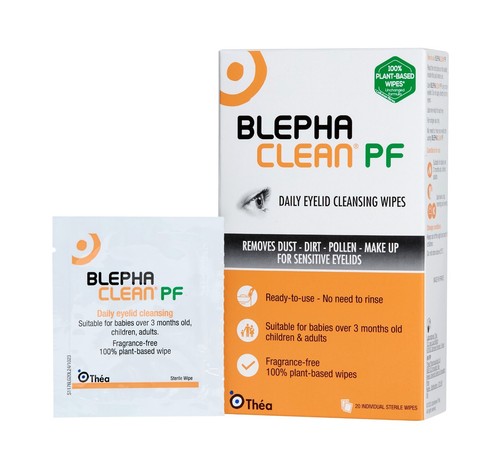 New Blephaclean DAMAGED BOX 20 wipes blepharitis MGD dry eye - Afbeelding 10 van 17