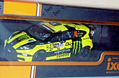 IXO RAM320 1/43 FORD FIESTA RS #46 VALENTINO ROSSI/CASS WINNER MONZA RALLY 2016