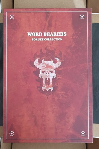 Warhammer 40k Word Bearers Trilogy Box Set Collection Black Library limited