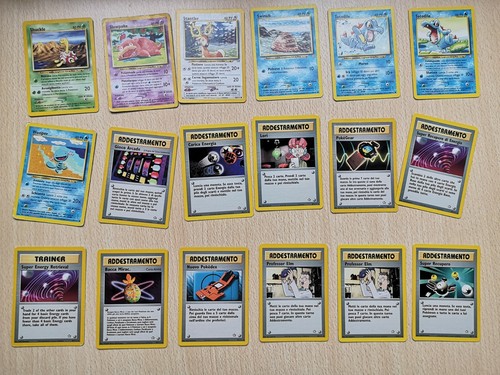 SET NEO GENESIS Collection Holo Rare Single Pokemon Card /111 (no shining ex) - Foto 355 di 444