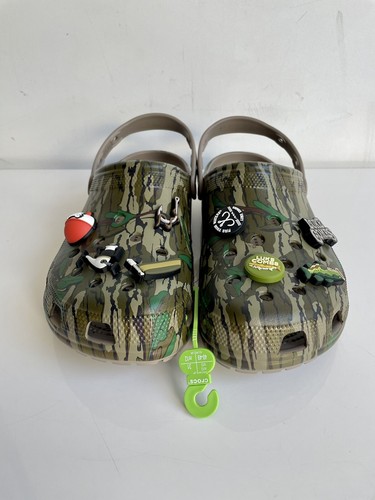 Luke Combs x Crocs Classic Clog (Mossy Oak Camo) US 13 Men’s 208325-90H - Picture 2 of 9