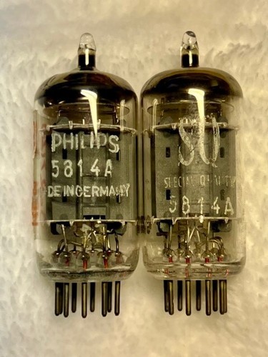 Tube électronique Philips 12AU7 / ECC82, Lampe à Vide, TESTÉ, Occasion