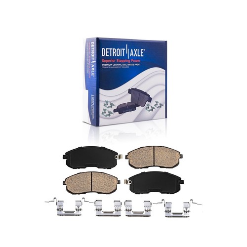 Detroit Axle - Brake Kit for 2007-2013 Nissan Altima Drilled Slotted Brake Ro... - Picture 7 of 8