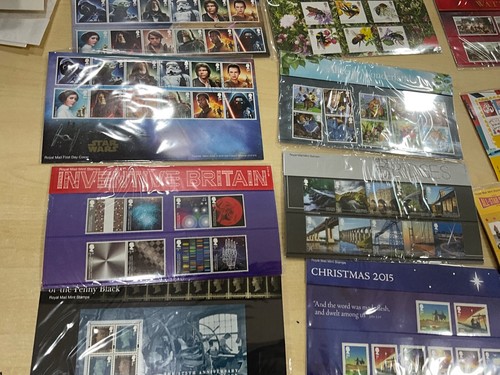 GB - 2015 Royal Mail Presentation Packs Year Set of 15 Packs 2 sheets a658 - Picture 9 of 17