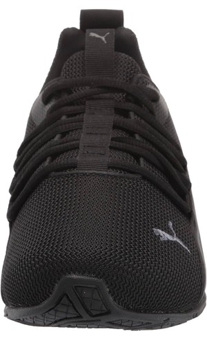 PUMA Men's Axelion NXT Running Shoes | Black/Grey | Size: 12 M - Picture 5 of 9