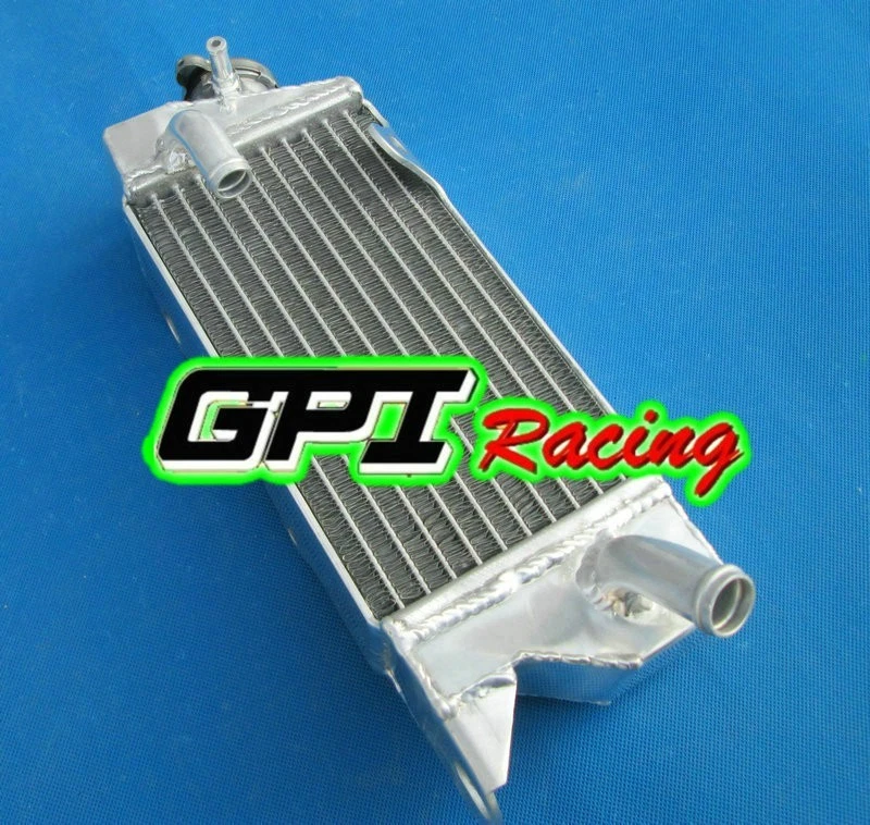 Radiador de aluminio compatible con Kawasaki KX80 KX85 KX100 1998-2013 2010 2012 13 2009 2008 Foto 3 de 4