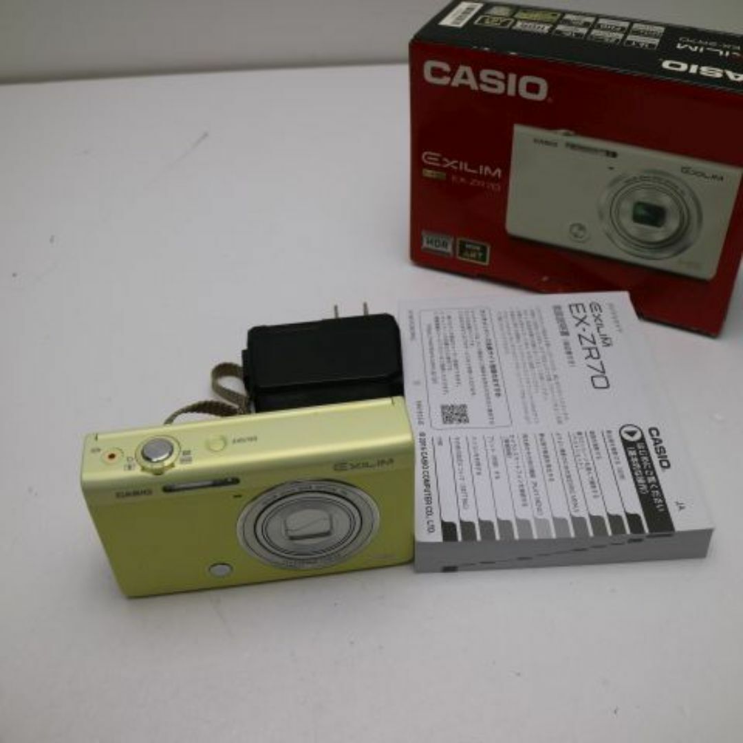 CASIO EXILIM HIGH SPEED EX-ZR70 16.1MP Digital Camera Yellow CASIO EXILIM HIGH SPEED EX-ZR70 16.1MP Digital Camera Yellow