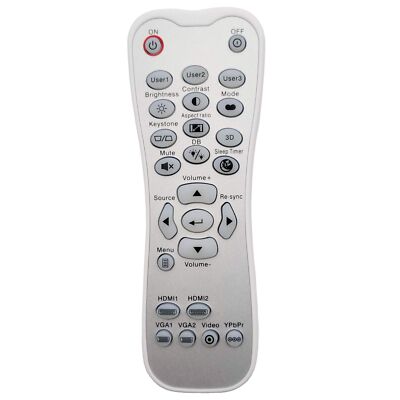 INTECHING BR-3003B Projector Remote Control for Optoma GT1080Darbee, GT1080, ...