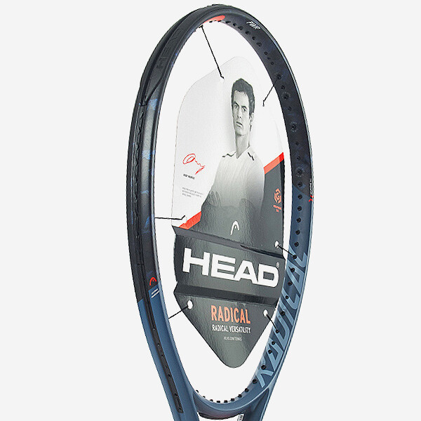 HEAD 2019 Graphene 360 + Radical PWR Tennis Racket Racquet 110sq
