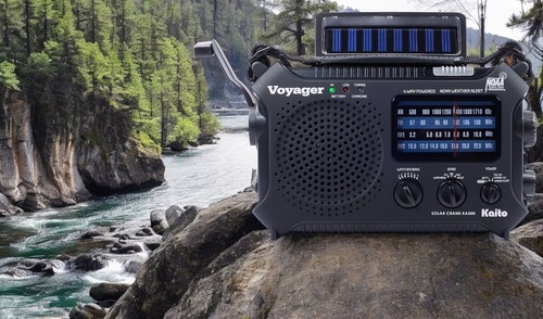 Kaito KA500 AM FM Shortwave Dynamo Solar Crank Emergency Weather Alert Radio - Picture 1 of 5